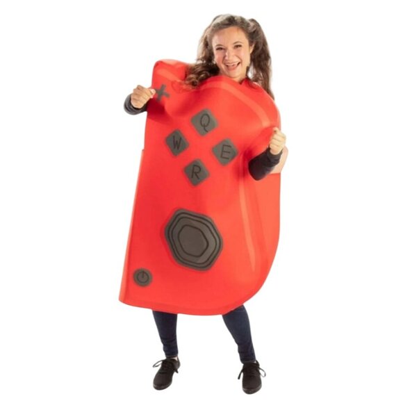 NWT Hauntlook Red Joyful Controller Adult Party Halloween Costume One Size - Picture 1 of 6